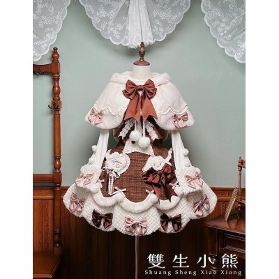 Twin Bears Frosting Sugar Rabbit Cape(1st Pre-Order/2 Colours/Full Payment Without Shipping)